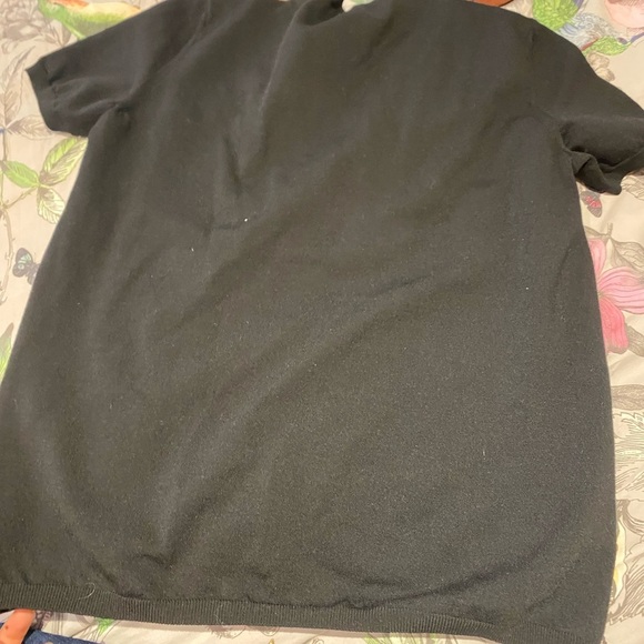 Max Mara / Maglia wool knit eyelash front short sleeve cteen neck sweater - Picture 4 of 7